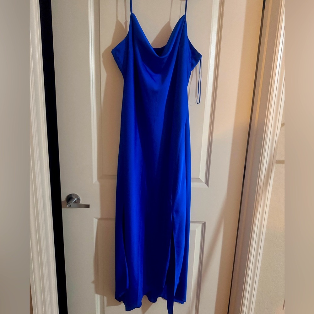 Express royal blue NWOT XL dresss